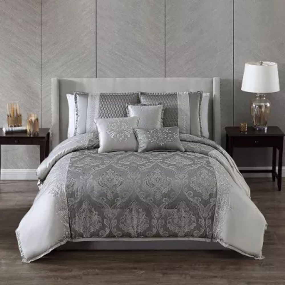 Riverbrook Home Kolina 7-pc. Jacquard Comforter Set