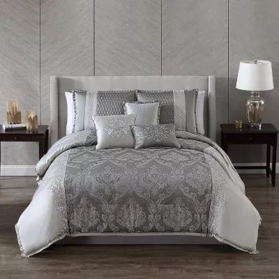 Riverbrook Home Kolina 7-pc. Jacquard Comforter Set