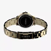 Timex Unisex Adult Gold Tone Stainless Steel Bracelet Watch Tw2v36000ji