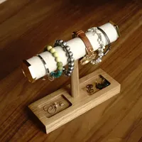 Hives And Honey Ariana Walnut Jewelry Stand