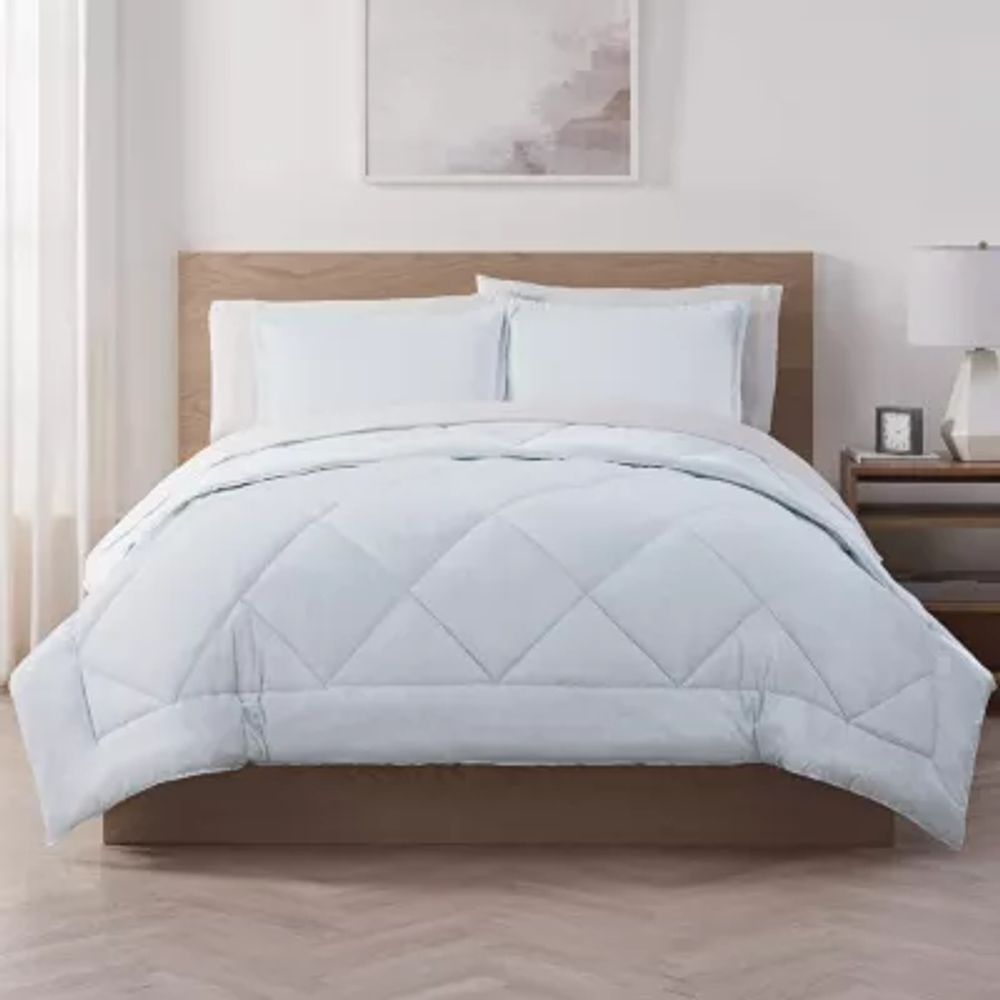 Serta Supersoft Cooling Midweight Comforter Set