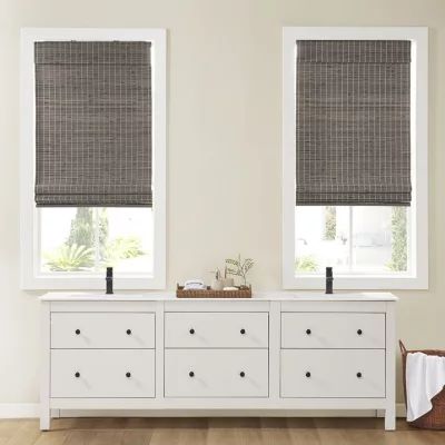 Madison Park Lyndon Cordless Light-Filtering Roman Shades