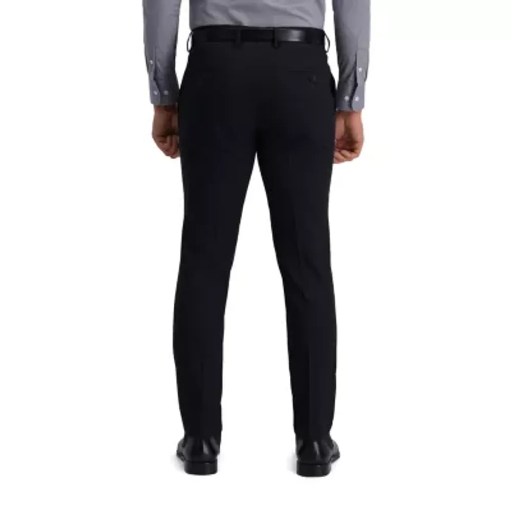 J.M Haggar® Mens 4 Way Stretch Slim Fit Flat Front Dress Pant