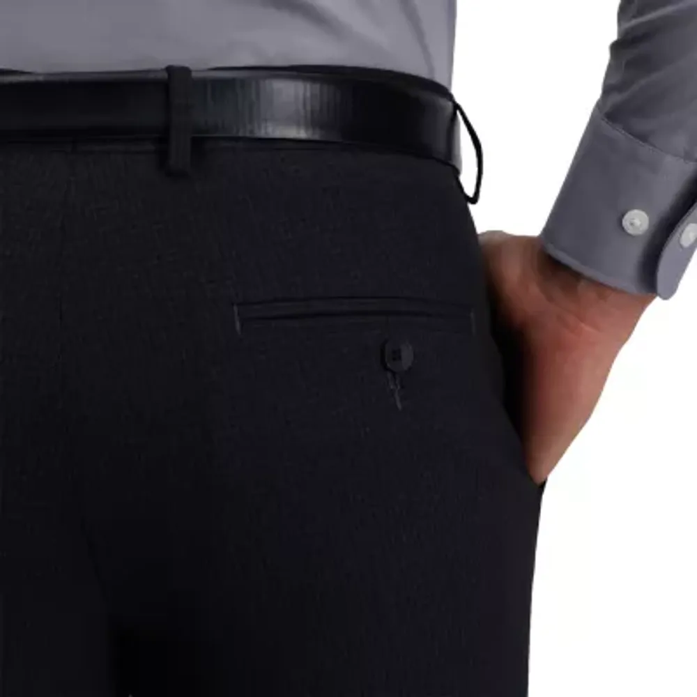 J.M Haggar® Mens 4 Way Stretch Slim Fit Flat Front Dress Pant