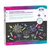 Three Cheers For Girls Butterfly Garden 13 Piece Chalk Set 13-pc. Chalk