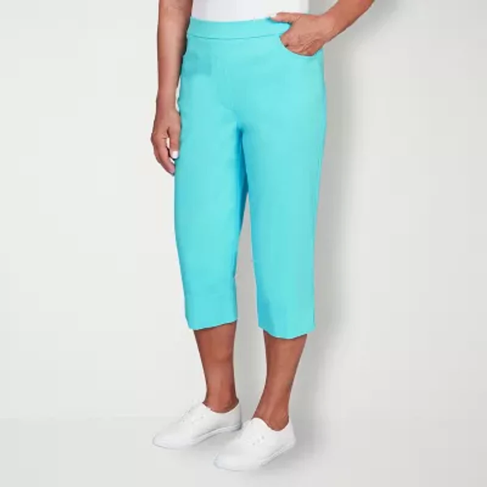 Alfred Dunner Classics Mid Rise Capri Pants