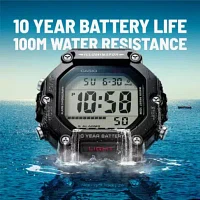 Casio Mens Digital Black Strap Watch Ae1600h-1av