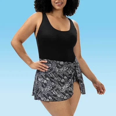 Dolfin Womens Leaf One Piece Swimsuit