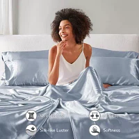Madison Park Essentials Satin Luxury Sheet Set