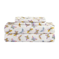 INK+IVY Kids Molly Floral Complete Bedding Set with Sheets