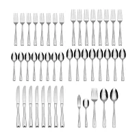 Oneida Satin Lincoln 45-pc. Flateware Set