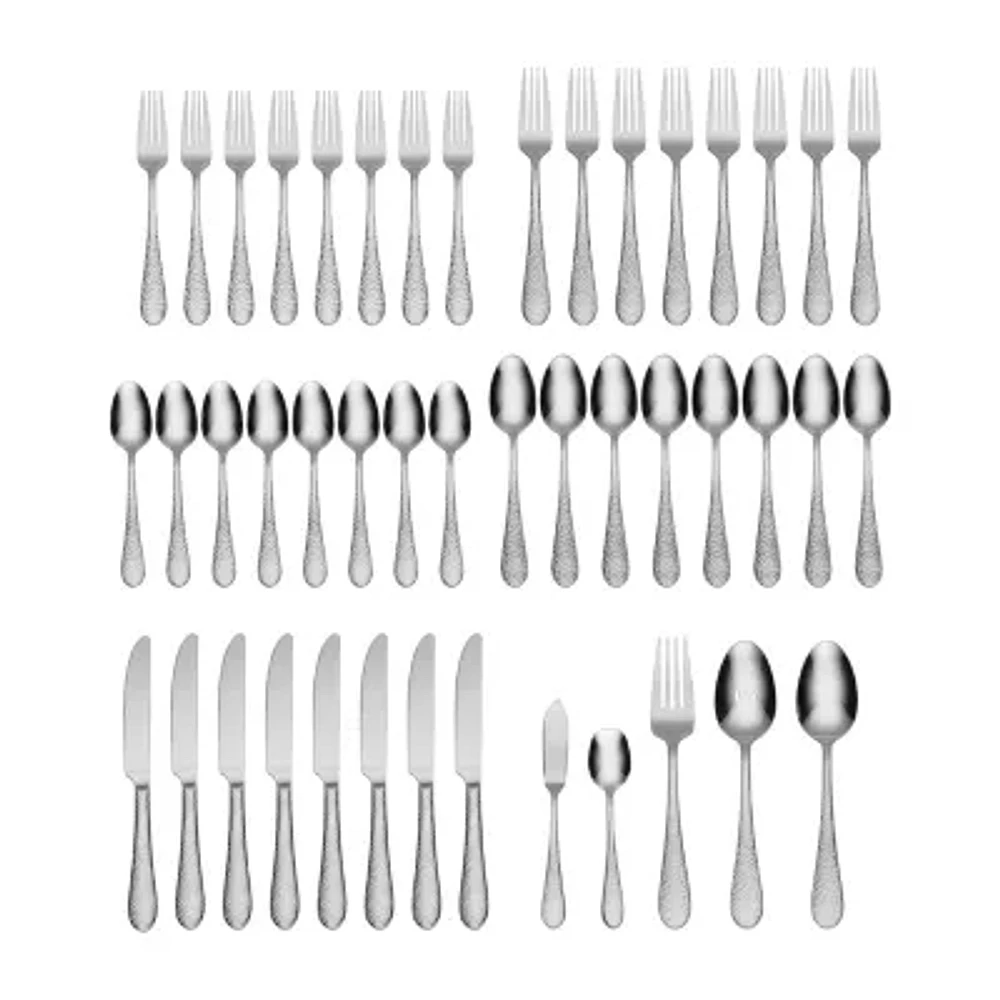 Oneida Tibet 45-pc. Flatware Set
