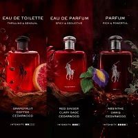 Ralph Lauren Polo Red Eau De Toilette 3-Pc Gift Set ($200 Value)