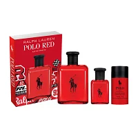 Ralph Lauren Polo Red Eau De Toilette 3-Pc Gift Set ($200 Value)