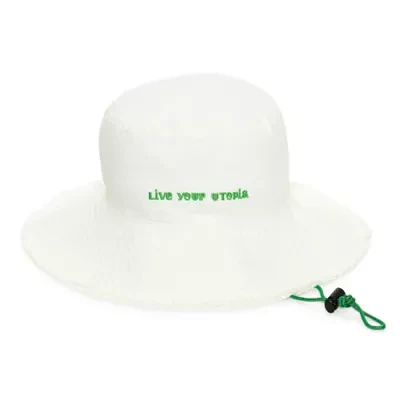 Hope & Wonder Pride Embroidered 'Live Your Utopia' Bucket Hat