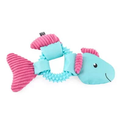 Paw & Tail Shark Ring Dog Chew Toy