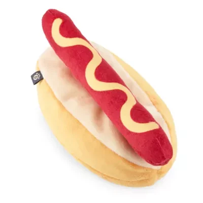 Paw & Tail Hotdog Dog Plush Toy