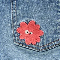 Okie Dokie x Matthew Langille Toddler Girls Sleeveless Embroidered Shortalls
