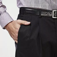 Haggar® Premium No Iron Classic Fit Pleated Khakis