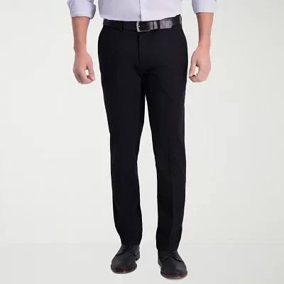 Haggar® Mens Iron Free Slim Fit Flat Front Pant