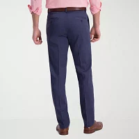 Haggar Iron Free Premium Khaki Mens Slim Fit Flat Front Pant