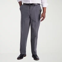 Haggar Iron Free Premium Khaki Mens Classic Fit Flat Front Pant