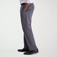 Haggar Iron Free Premium Khaki Mens Classic Fit Flat Front Pant