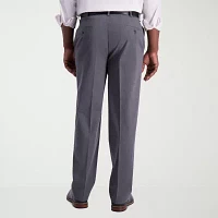 Haggar Iron Free Premium Khaki Mens Classic Fit Flat Front Pant