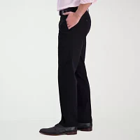 Haggar® Mens Iron Free Premium  Straight Fit Flat Front Khaki Pant