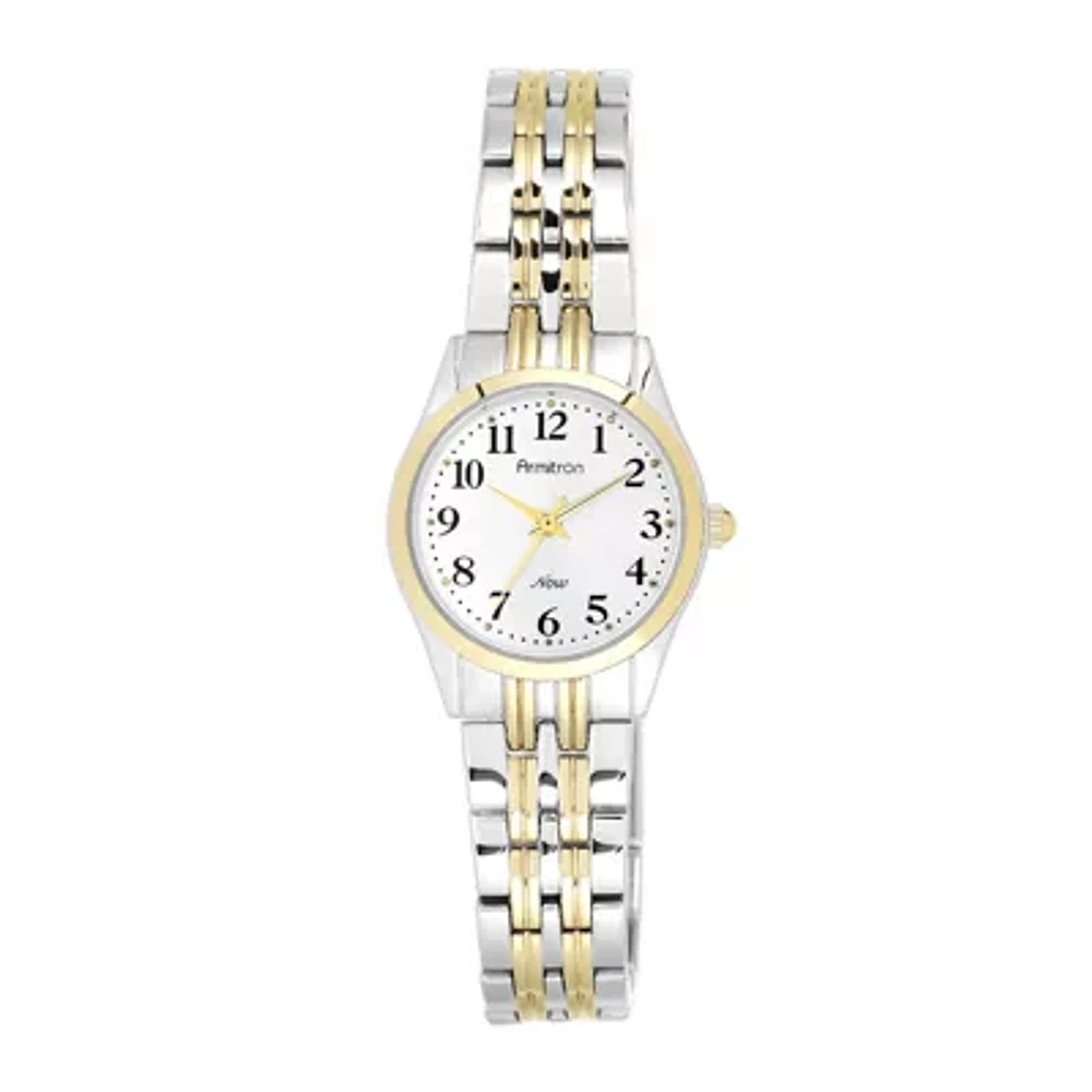 Armitron® Now® Womens Two-Tone Adjustable Bracelet Watch