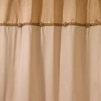 Avanti® Braided Medallion Shower Curtain