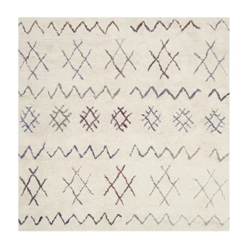 Safavieh Casablanca Collection Lula Geometric Square Area Rug