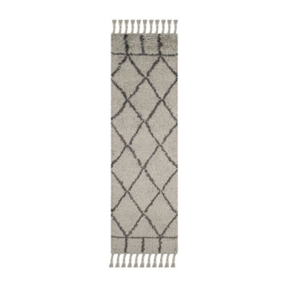 Safavieh Casablanca Collection Fechin Geometric Runner Rug