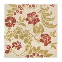 Safavieh Capri Collection Ilbert Floral Square Area Rug