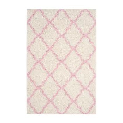 Safavieh Dallas Shag Collection Caris Geometric Area Rug