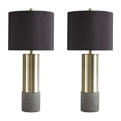 Signature Design by Ashley® Jacek 2-pc. Metal Table Lamp