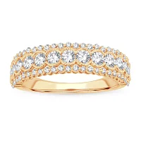 CT. T.W. Natural White Diamond 10K Gold Anniversary Band