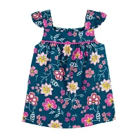 Carter's Little & Big Girls Square Neck Tank Top