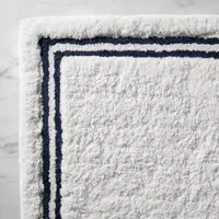 Fieldcrest Luxury Border Stripe Bath Rug