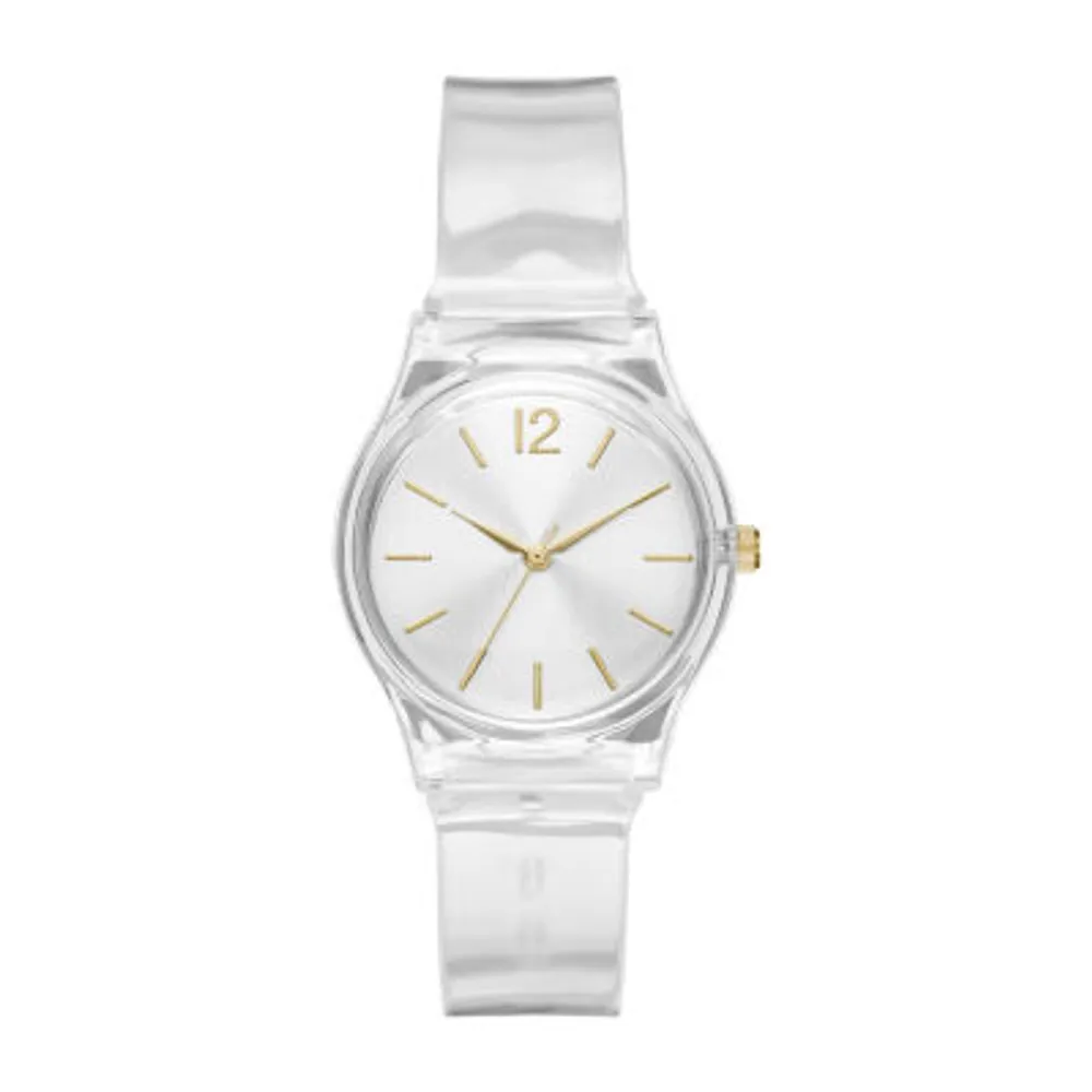 Opp Womens Clear Strap Watch Fmdjo186