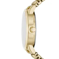 Opp Womens Gold Tone Stainless Steel Expansion Watch Fmdjo198