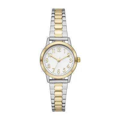 Opp Womens Two Tone Stainless Steel Expansion Watch Fmdjo205