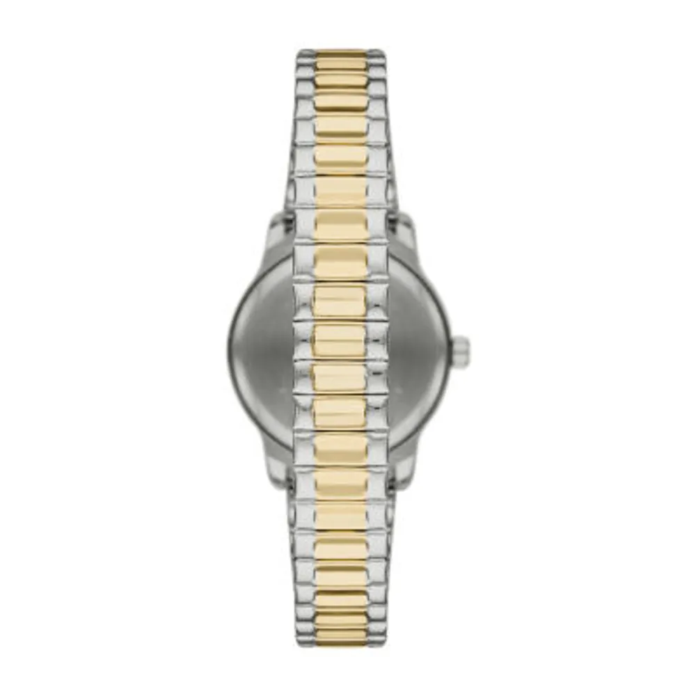 Womens Two Tone Stainless Steel Expansion Watch Fmdjo205