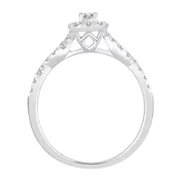 Womens / CT. T.W. Natural White Diamond 10K Gold Engagement Ring