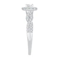 Womens / CT. T.W. Natural White Diamond 10K Gold Engagement Ring