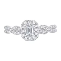 Womens / CT. T.W. Natural White Diamond 10K Gold Engagement Ring