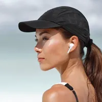 Sharper Image Soundhaven Wireless Earbuds Bluetooth 5.0 Headphones with Qi Wireless Charging