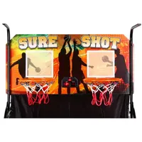 Hathaway Sure Shot Dual Free Standing Digital Arcade Basketball