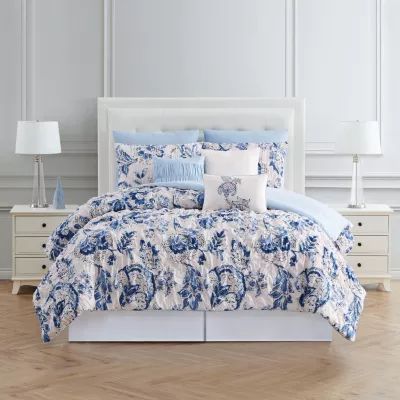 Modern Threads Ines 8-pc. Midweight Embellished Comforter Set