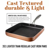 Smith & Clark Cast Iron 8 Grill Pan, Color: Black - JCPenney